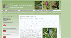 Desktop Screenshot of constructed-wetlands.de